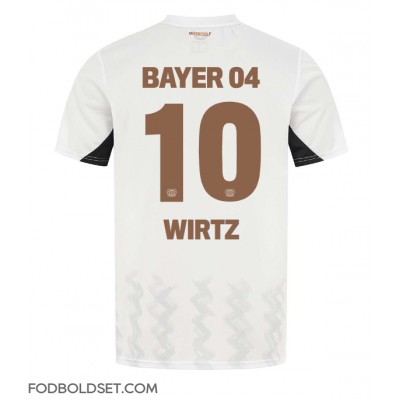 Bayer Leverkusen Florian Wirtz #10 Udebanetrøje 2024-25 Kortærmet Bayer Leverkusen Florian Wirtz #10 Udebanetrøje 2024-25 Kortærmet